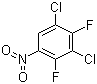 结构式 CAS# 15952-70-2, 2,4-二氟-3,5-二氯硝基苯