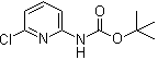 2-tert-Butoxycarbonylamino-6-chloropyridine molecular structure (CAS 159603-71-1)