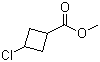 3-Chlorocyclobutanecarboxylic acid methyl ester molecular structure (CAS 15963-46-9)