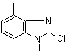 2-氯-4-甲基-1H-苯并咪唑分子结构 (CAS 15965-57-8)