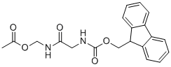 结构式 CAS# 1599440-06-8, [2-(芴甲氧羰基-氨基)乙酰氨基]甲基乙酸酯