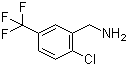 结构式 CAS# 15996-78-8, 2-氯-5-(三氟甲基)苄胺