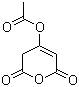 4-(Acetyloxy)-2H,3H-pyran-2,6-dione molecular structure (CAS 15997-62-3)