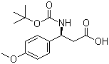 Boc-beta-(S)-4-methoxyphenylalanine molecular structure (CAS 159990-12-2)