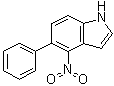 4-Nitro-5-phenyl-1H-indole molecular structure (CAS 160096-30-0)
