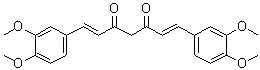 结构式 CAS# 160096-59-3, (1E,6E)-1,7-二(3,4-二甲氧基苯基)-1,6-庚二烯-3,5-二酮