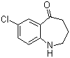 7-Chloro-1,2,3,4-tetrahydrobenzo[b]azepin-5-one molecular structure (CAS 160129-45-3)