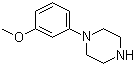 1-(3-Methoxyphenyl)piperazine molecular structure (CAS 16015-71-7)