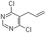 5-Allyl-4,6-dichloropyrimidine molecular structure (CAS 16019-31-1)