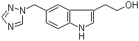 2-[5-(1,2,4-Triazol-1-ylmethyl)-1H-indol-3-yl]ethanol molecular structure (CAS 160194-39-8)