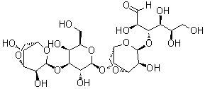 Neoagarotetraose molecular structure (CAS 16033-31-1)