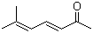 6-甲基-3,5-庚二烯-2-酮分子结构 (CAS 1604-28-0)