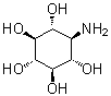 1-Amino-1-deoxy-scyllo-inositol molecular structure (CAS 16051-25-5)
