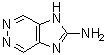 1H-Imidazo[4,5-d]pyridazin-2-amine molecular structure (CAS 160568-14-9)