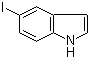5-Iodo-1H-indole molecular structure (CAS 16066-91-4)