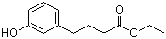 Ethyl 4-(3-hydroxyphenyl)butanoate molecular structure (CAS 160721-25-5)