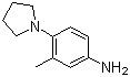3-Methyl-4-(pyrrolidin-1-yl)aniline molecular structure (CAS 16089-43-3)