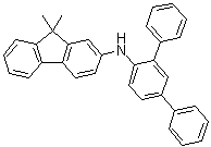 9,9-Dimethyl-N-[1,1':3',1''-terphenyl]-4'-yl-9H-fluoren-2-amine molecular structure (CAS 1609484-31-2)