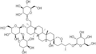 Hosenkoside M molecular structure (CAS 161016-51-9)