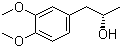 (S)-1-(3,4-Dimethoxyphenyl)propan-2-ol molecular structure (CAS 161121-02-4)