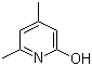 structure of CAS# 16115-08-5, 4,6-Dimethyl-2-hydroxypyridine;4,6-Dimethylpyridin-2-ol