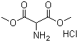 氨基丙二酸二甲酯盐酸盐分子结构 (CAS 16115-80-3)