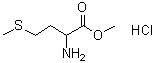 structure of CAS# 16118-36-8, DL-Methionine methyl ester hydrochloride
