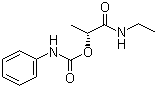 structure of CAS# 16118-49-3, Carbetamex;Carbetamide; Carbethamide; Legurame PM; RP 11561; (2R)-N-Ethyl-2-[[(phenylamino)carbonyl]oxy]propanamide