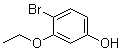 4-Bromo-3-ethoxyphenol molecular structure (CAS 161480-82-6)
