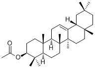 beta-Amyrin acetate molecular structure (CAS 1616-93-9)