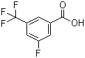 3-Fluoro-5-(trifluoromethyl)benzoic acid molecular structure (CAS 161622-05-5)