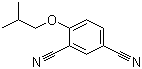 structure of CAS# 161718-81-6, 4-Isobutyloxy-1,3-benzenedicarbonitrile;4-(2-Methylpropoxy)-1,3-benzenedicarbonitrile