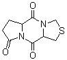 二氢-1H,3H,5H-吡咯并[1,2-a]噻唑并[3,4-d]吡嗪-5,8,10(5aH,10aH)-三酮分子结构 (CAS 161771-76-2)