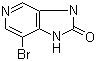 7-Bromo-1,3-dihydroimidazo[4,5-c]pyridin-2-one molecular structure (CAS 161836-12-0)