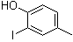 结构式 CAS# 16188-57-1, 2-碘-4-甲基苯酚