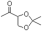 1-(2,2-Dimethyl-1,3-dioxolan-4-yl)ethanone molecular structure (CAS 161972-09-4)