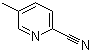 结构式 CAS# 1620-77-5, 2-氰基-5-甲基吡啶