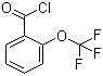 structure of CAS# 162046-61-9, 2-(Trifluoromethoxy)benzoyl chloride;o-Trifluoromethoxybenzoyl chloride