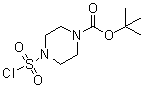4-(Chlorosulfonyl)-1-piperazinecarboxylic acid 1,1-dimethylethyl ester molecular structure (CAS 162046-65-3)