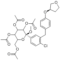 Empagliflozin Impurity 6 molecular structure (CAS 1620758-21-5)