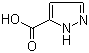 结构式 CAS# 1621-91-6, 吡唑-3-甲酸
