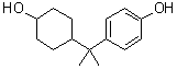 4-[1-(4-Hydroxycyclohexyl)-1-methylethyl]phenol molecular structure (CAS 162133-59-7)