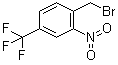 2-Nitro-4-trifluoromethylbenzyl bromide molecular structure (CAS 162333-02-0)