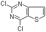 结构式 CAS# 16234-14-3, 2,4-二氯噻吩并[3,2-d]嘧啶