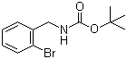 N-Boc-2-Bromobenzylamine molecular structure (CAS 162356-90-3)