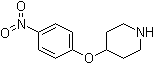 4-(4-硝基苯氧基)哌啶分子结构 (CAS 162402-39-3)