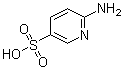 6-Amino-3-pyridinesulfonic acid molecular structure (CAS 16250-08-1)
