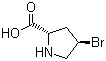 trans-4-Bromo-L-proline molecular structure (CAS 16257-71-9)