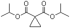 Diisopropyl 1,1-cyclopropane-dicarboxylate molecular structure (CAS 162654-65-1)