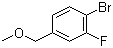 1-Bromo-2-fluoro-4-(methoxymethyl)benzene	 molecular structure (CAS 162744-47-0)